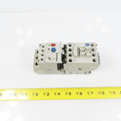 Allen Bradley 100-C09*10 C09 9A 600V Contactor 120V Coil W/ 193-EECB Overload