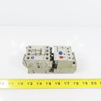 Allen Bradley 100-C09*10 C09 9A 600V Contactor 120V Coil W/ 193-EECB Overload
