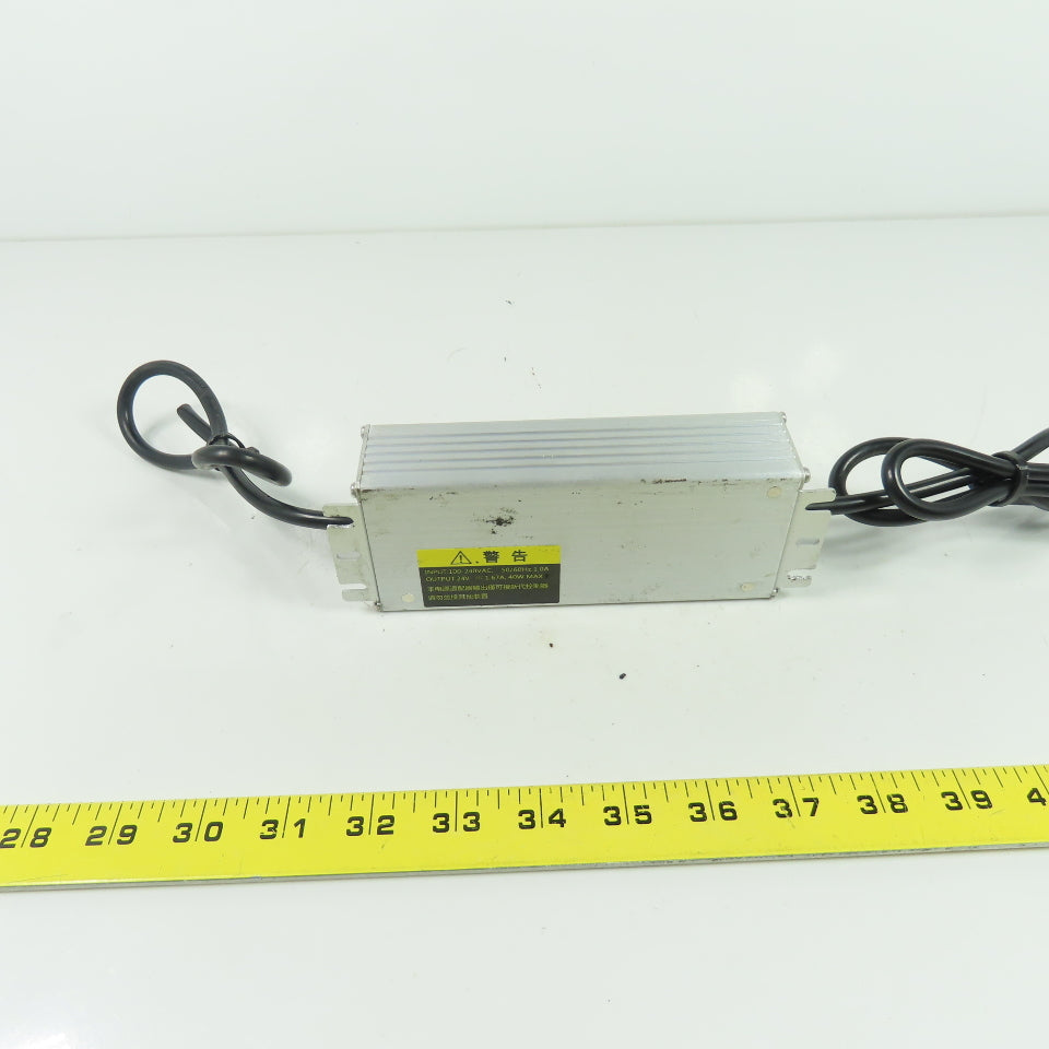 Mean Well GST40A24-XD-D CNC System Power Adapter 100/240V 50/60Hz 1A In 24V Out