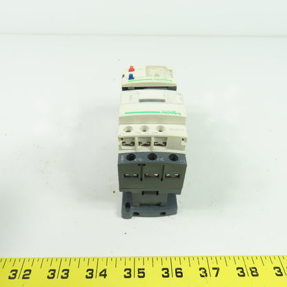 Schneider Electric LC1D18 600V Contactor 220VCoil W/LRD22C Overload Relay 24A