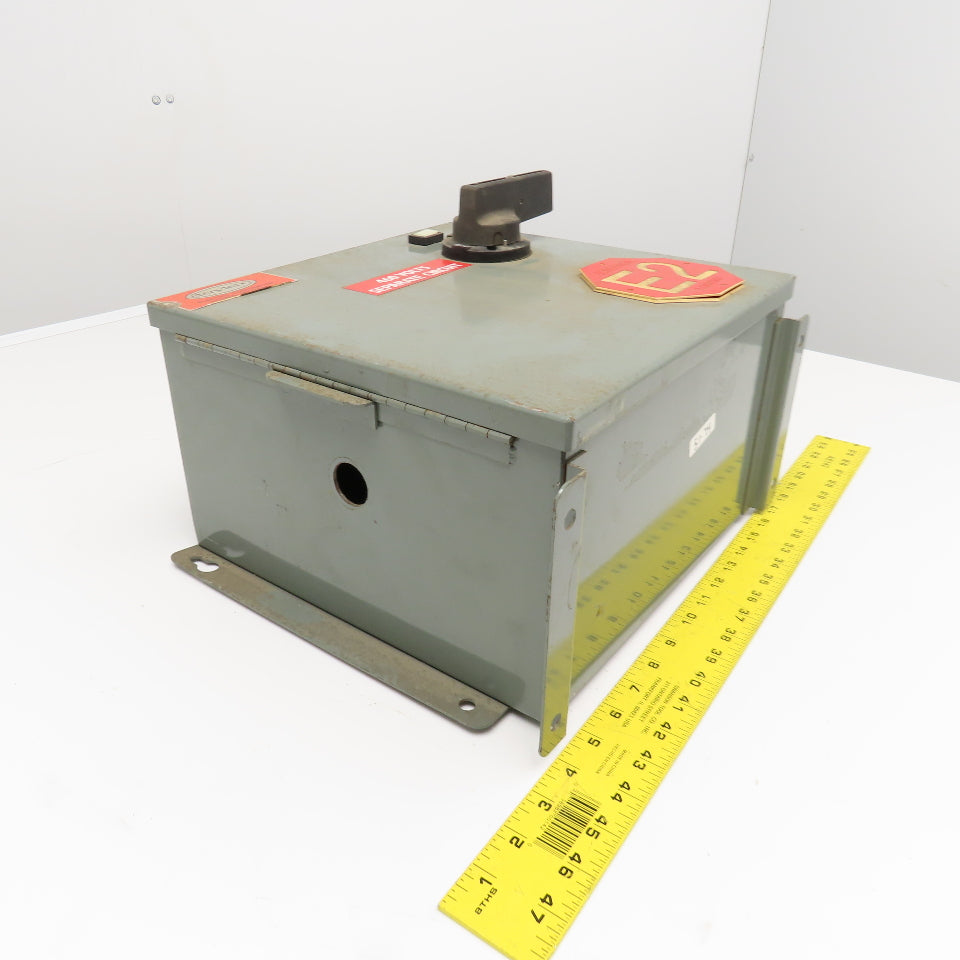 Daykin GPFS-07 460V Pri 500VA 115V Sec Fused Transformer Disconnect