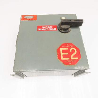 Daykin GPFS-07 460V Pri 500VA 115V Sec Fused Transformer Disconnect