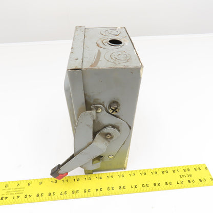 Square D H321N 30A 240V Fusible Safety Disconnect Switch 3Ph 7.5Hp