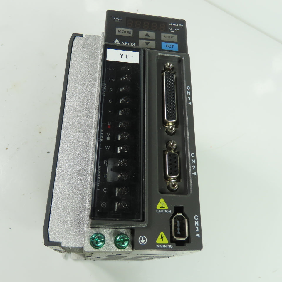 Delta ASD-B2-1021-B AC Servo Drive 3Ph 230V 4.68A Input 110V 7.3A Output 1kW