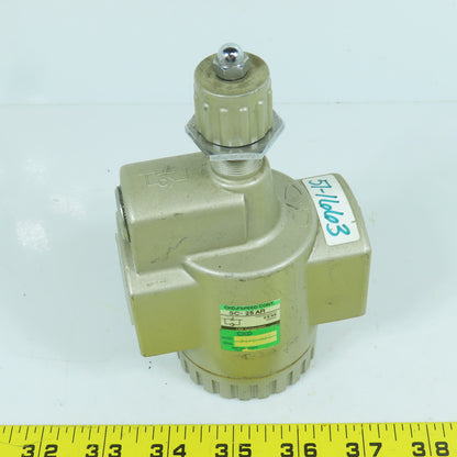CKD SC-25AR Pneumatic Speed Control Valve 1" NPT