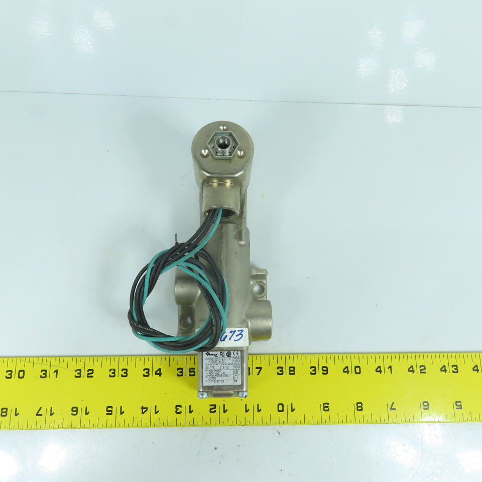 Versa VSG-2521-M-U-167-3530-A120 2/2 Position Pneumatic Solenoid Valve 120V