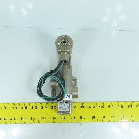 Versa VSG-2521-M-U-167-3530-A120 2/2 Position Pneumatic Solenoid Valve 120V