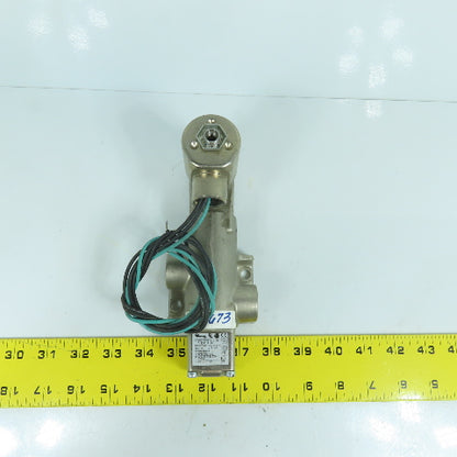 Versa VSG-2521-M-U-167-3530-A120 2/2 Position Pneumatic Solenoid Valve 120V