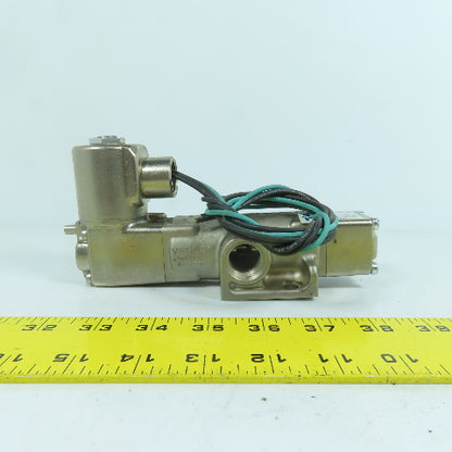 Versa VSG-2521-M-U-167-3530-A120 2/2 Position Pneumatic Solenoid Valve 120V