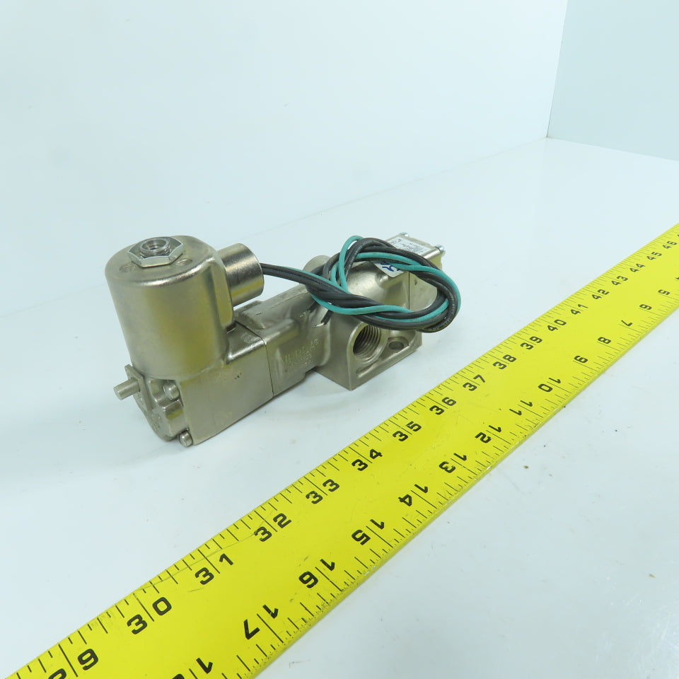Versa VSG-2521-M-U-167-3530-A120 2/2 Position Pneumatic Solenoid Valve 120V