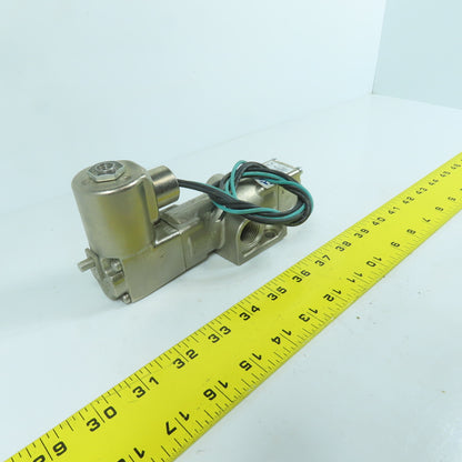 Versa VSG-2521-M-U-167-3530-A120 2/2 Position Pneumatic Solenoid Valve 120V