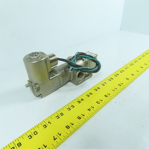 Versa VSG-2521-M-U-167-3530-A120 2/2 Position Pneumatic Solenoid Valve 120V