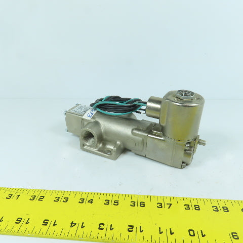 Versa VSG-2521-M-U-167-3530-A120 2/2 Position Pneumatic Solenoid Valve 120V