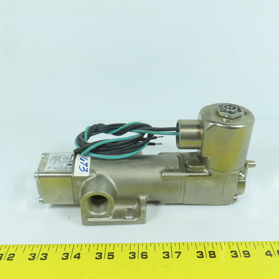 Versa VSG-2521-M-U-167-3530-A120 2/2 Position Pneumatic Solenoid Valve 120V
