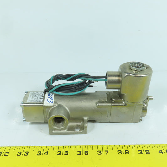 Versa VSG-2521-M-U-167-3530-A120 2/2 Position Pneumatic Solenoid Valve 120V