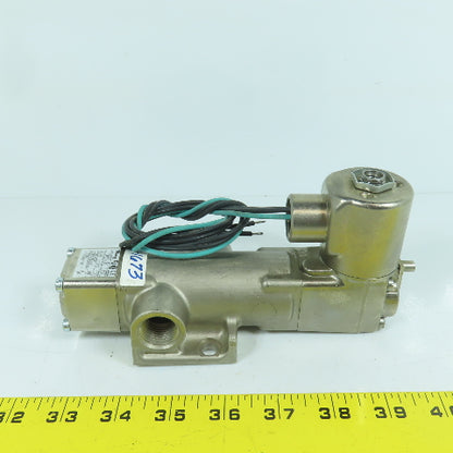 Versa VSG-2521-M-U-167-3530-A120 2/2 Position Pneumatic Solenoid Valve 120V