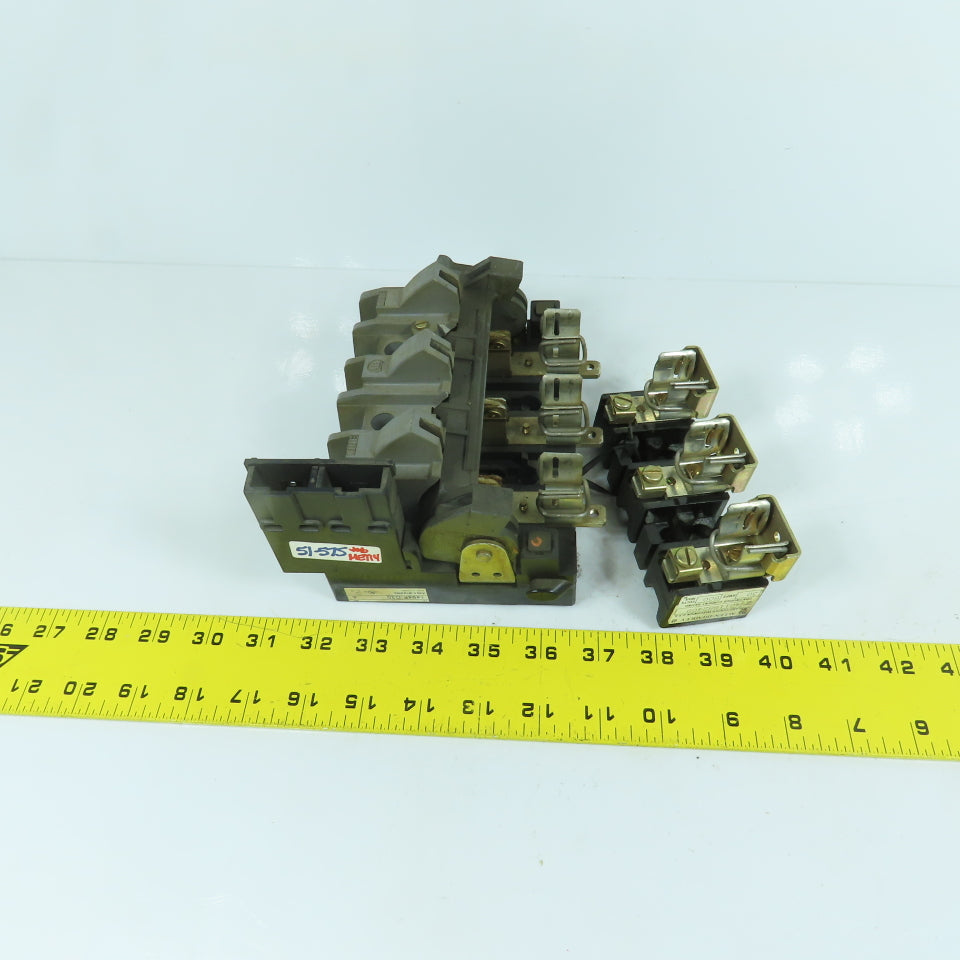 Allen Bradley 1494F-D30 30A Fusible Disconnect  Switch 600V W/Bottom Fuse Holder
