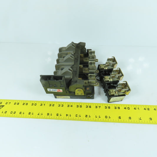 Allen Bradley 1494F-D30 30A Fusible Disconnect  Switch 600V W/Bottom Fuse Holder