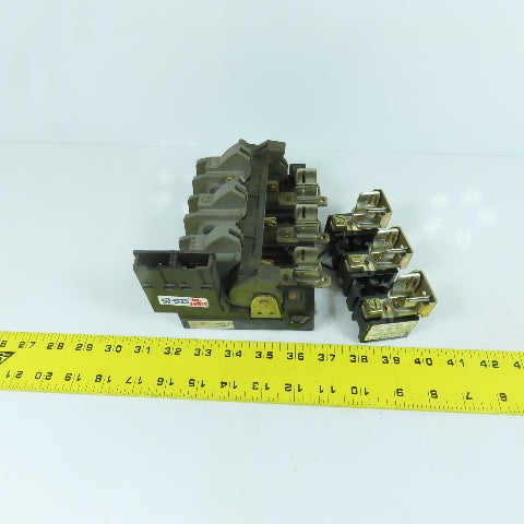 Allen Bradley 1494F-D30 30A Fusible Disconnect  Switch 600V W/Bottom Fuse Holder