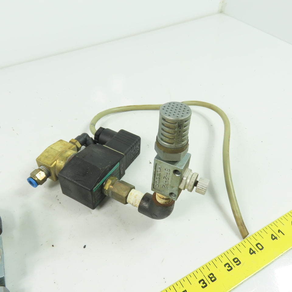CKD AG41-02-2 Direct Acting 3 Port Solenoid Valve 24VDC Lot of 2