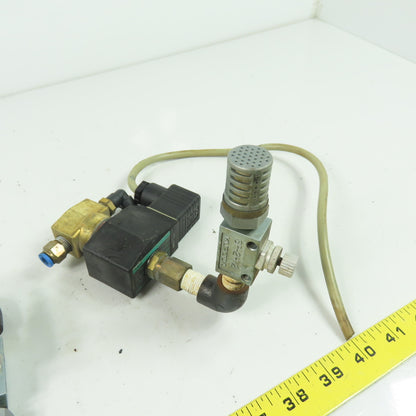 CKD AG41-02-2 Direct Acting 3 Port Solenoid Valve 24VDC Lot of 2