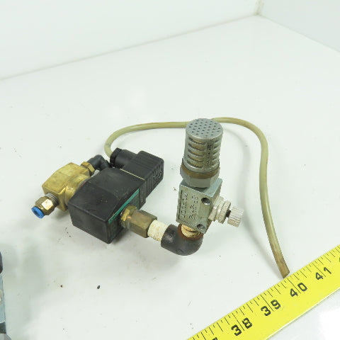 CKD AG41-02-2 Direct Acting 3 Port Solenoid Valve 24VDC Lot of 2