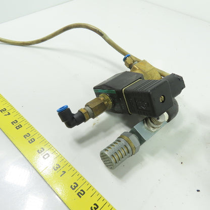 CKD AG41-02-2 Direct Acting 3 Port Solenoid Valve 24VDC Lot of 2
