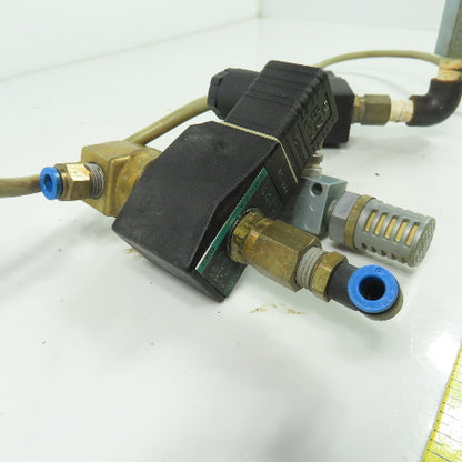 CKD AG41-02-2 Direct Acting 3 Port Solenoid Valve 24VDC Lot of 2