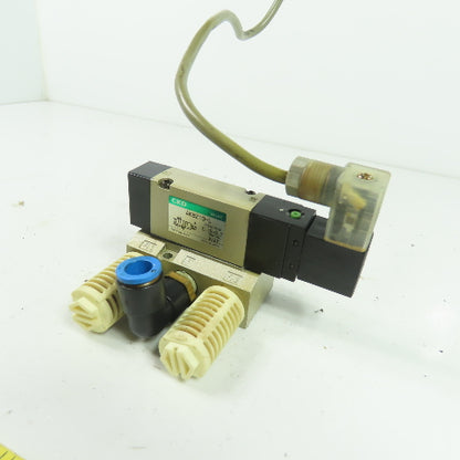 CKD 4KB210-L Pneumatic Solenoid Valve 24VDC 0.15-0.7 Mpa