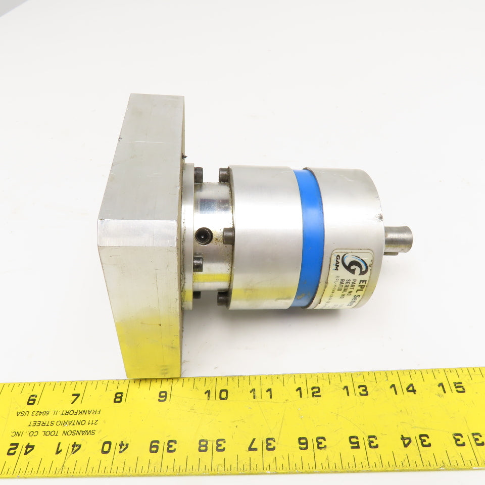GAM Gear 700703 EPL Series Gear Head 4:1 Ratio 120mm Flange 16mm Shaft