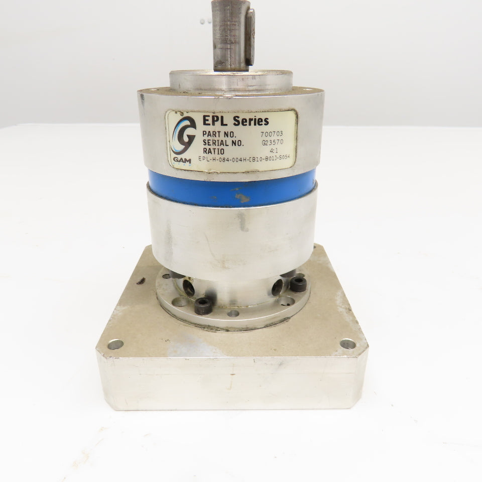 GAM Gear 700703 EPL Series Gear Head 4:1 Ratio 120mm Flange 16mm Shaft