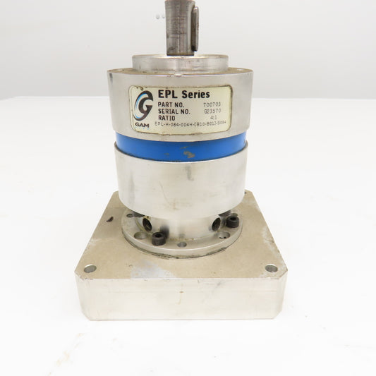 GAM Gear 700703 EPL Series Gear Head 4:1 Ratio 120mm Flange 16mm Shaft