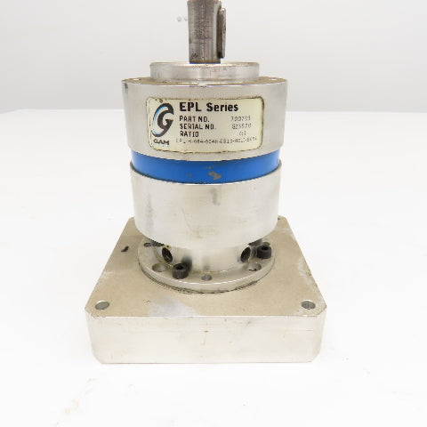GAM Gear 700703 EPL Series Gear Head 4:1 Ratio 120mm Flange 16mm Shaft