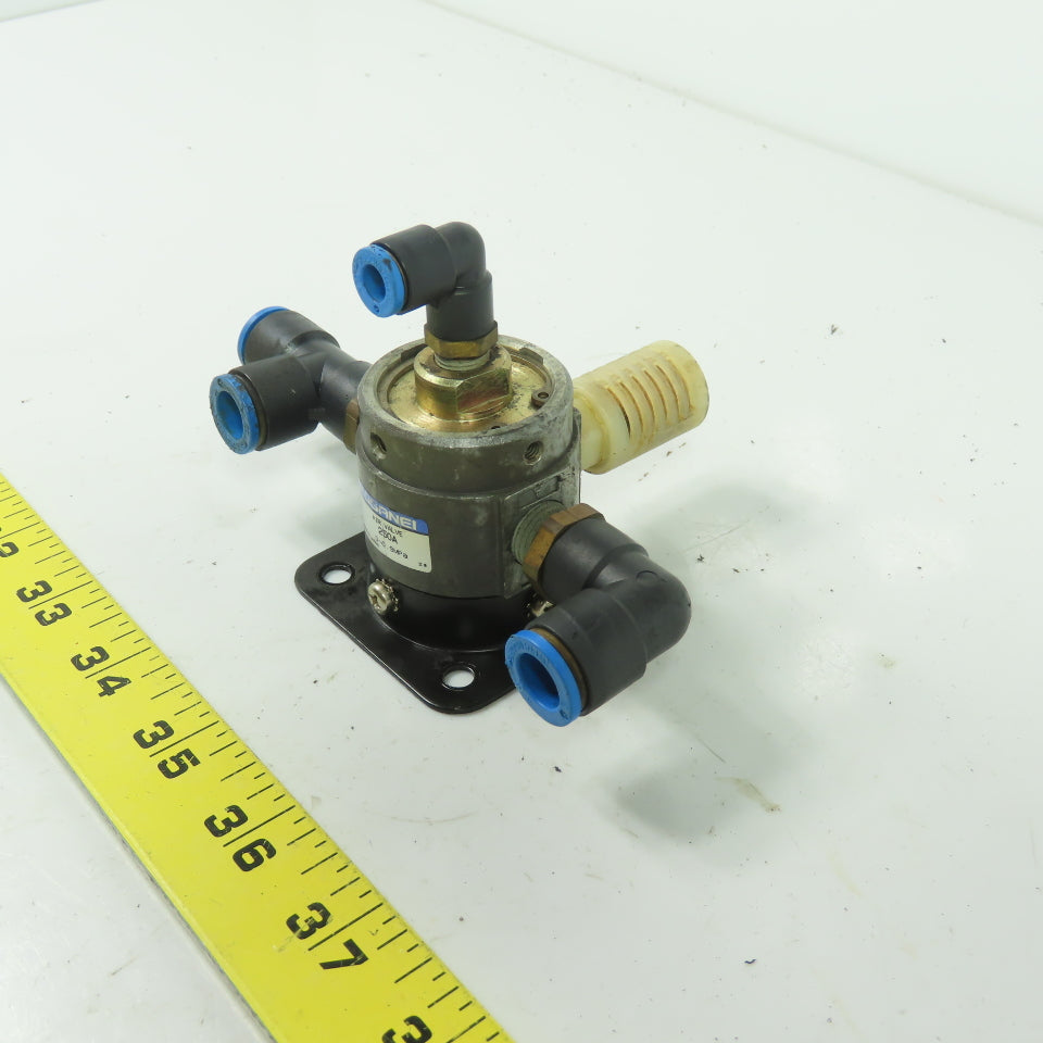 Koganei 250A Pneumatic Air Valve 0.9MPa 3 Port 1/4" NPT