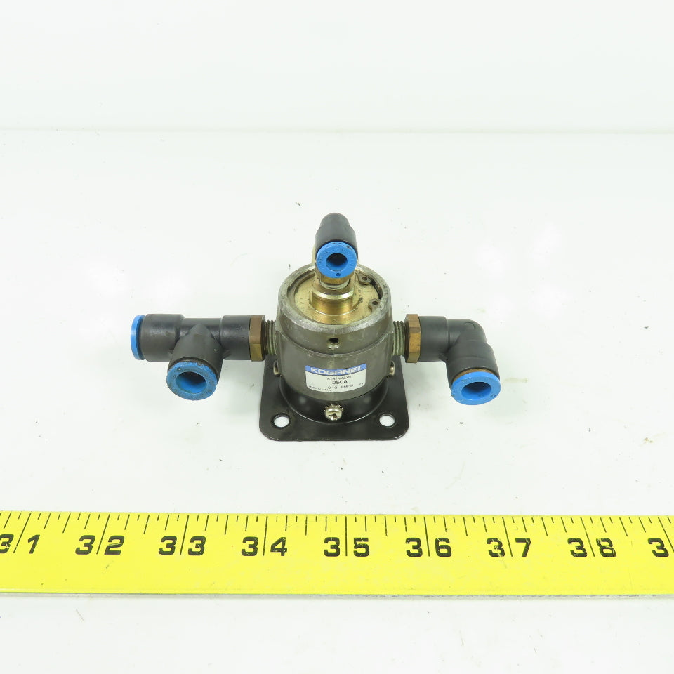 Koganei 250A Pneumatic Air Valve 0.9MPa 3 Port 1/4" NPT