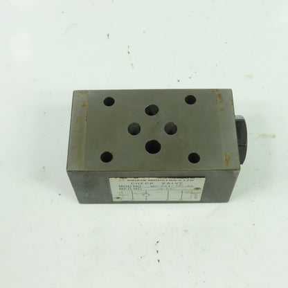 Daikin Industries MC-02T-05-50 Hydraulic Modular Check Valve