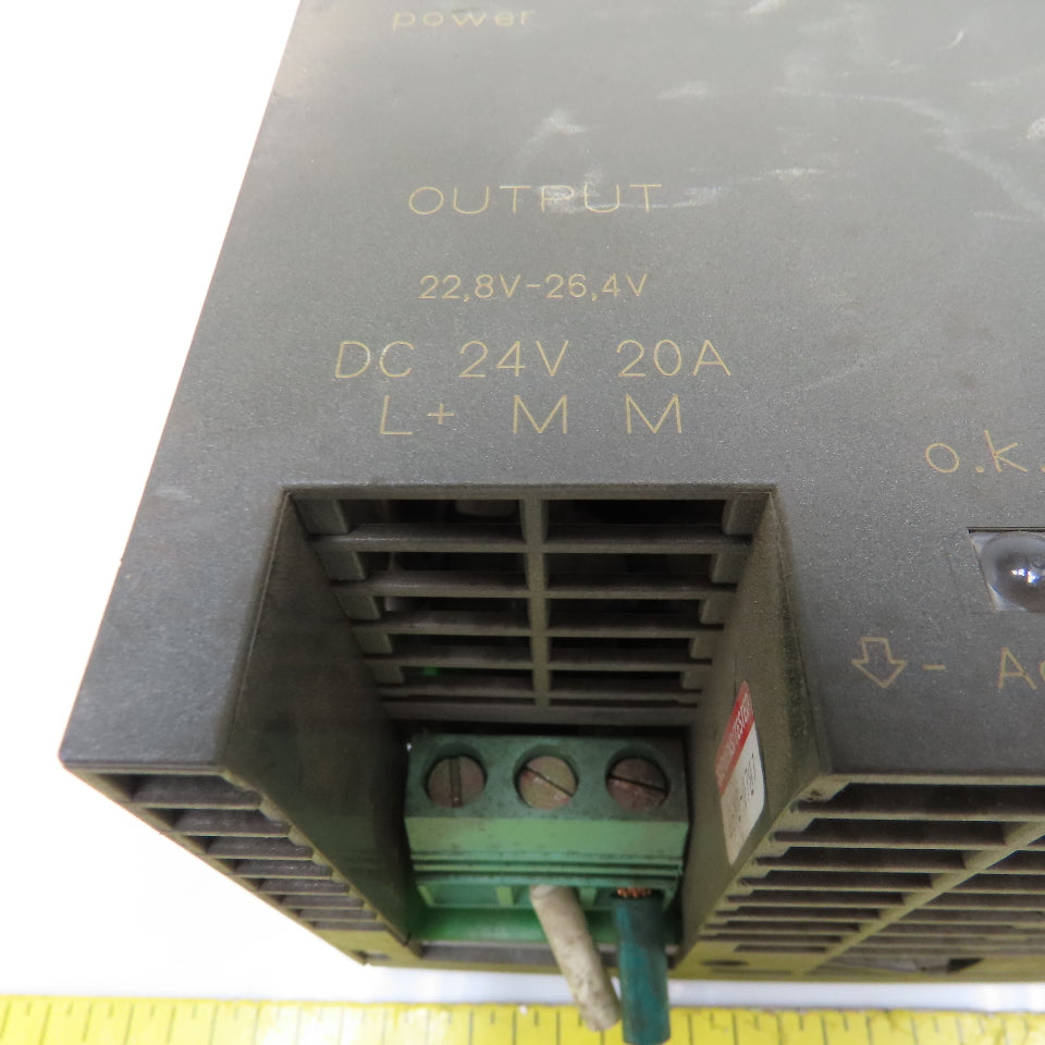 Siemens 6EP1336-2BA00 SITOP Power Supply 230/120VAC 24VDC Output