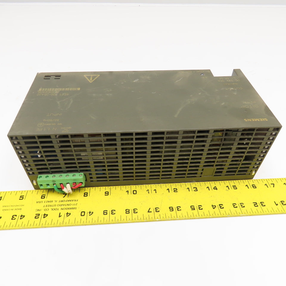 Siemens 6EP1336-2BA00 SITOP Power Supply 230/120VAC 24VDC Output