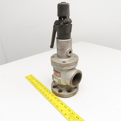 Kunkle 6252FJH01-LS 2" Flange 50 PSI Set Pressure Relief Valve 4456 Lb/Hr.