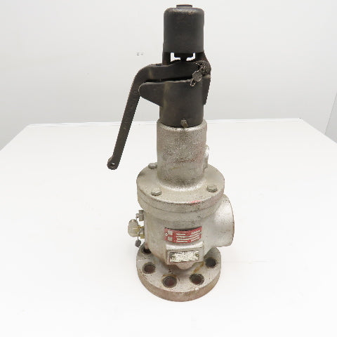 Kunkle 6252FJH01-LS 2" Flange 50 PSI Set Pressure Relief Valve 4456 Lb/Hr.