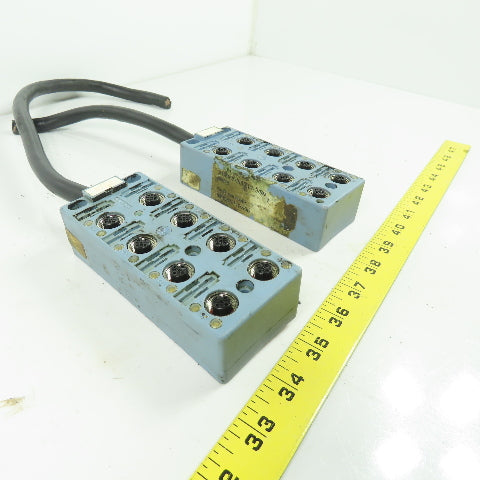 Escha VB 80.5-N5X17-3/S90 8-Port Junction Box Lot Of 2
