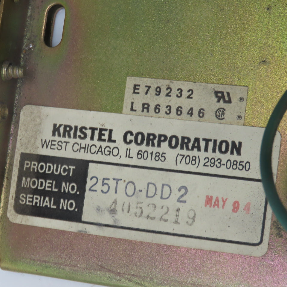 Kristel 25TO-DD2 CRT Monitor Display Assembly CEULC99F1ATE
