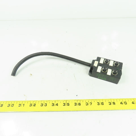 Murr Elektronik 4-Port Distributer Junction Box 5-Pin 24VDC 12A