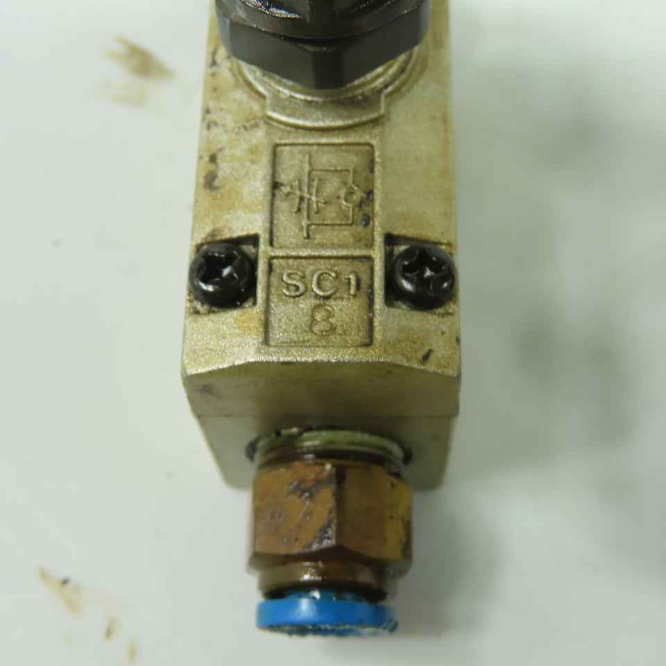 CKD SC1-8 Inline Speed Control Valve 1/4" NPT Lot Of 4