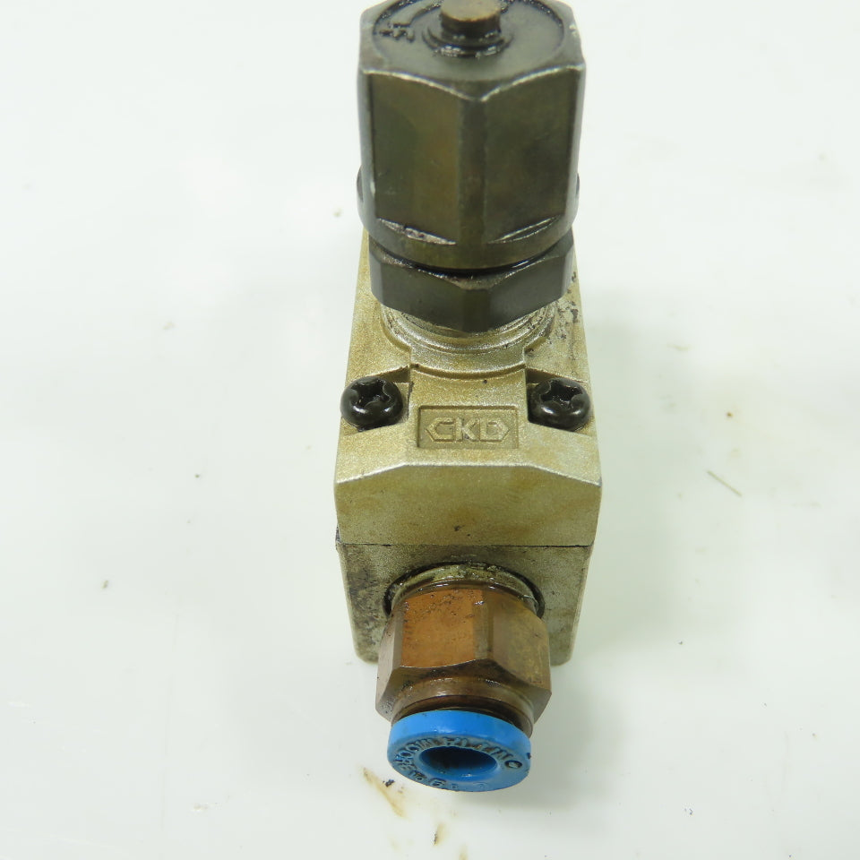 CKD SC1-8 Inline Speed Control Valve 1/4" NPT Lot Of 4