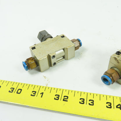 CKD SC1-8 Inline Speed Control Valve 1/4" NPT Lot Of 4