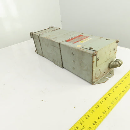GE 9T21A4004 Type ML 3, 1S, 12kVA Transformer Pri 480/456/432 Sec 208/120V
