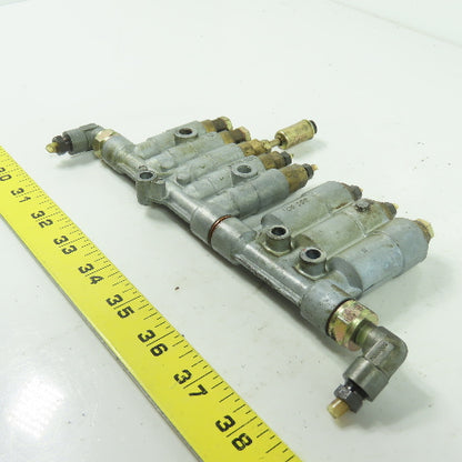 R355-551 W/393-531 8-Port Lubrication Distribution Manifold
