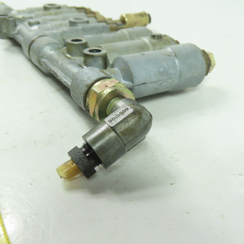 R355-551 W/393-531 8-Port Lubrication Distribution Manifold