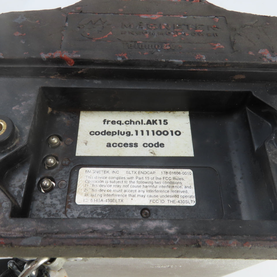 Magnetek 175-01481 Telemotive SLTX Remote Crane Controller Transmitter W/Strap